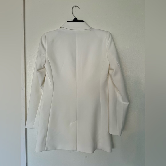 NWT Nine West White Blazer - Picture 3 of 5